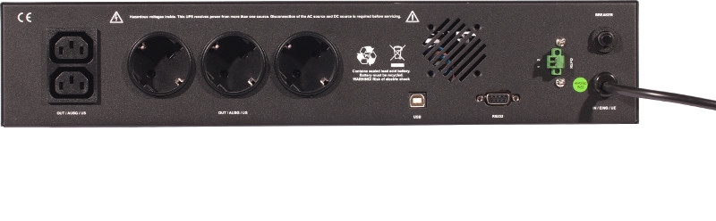Sai Offline Riello iDialog Rack 1200VA / 720W - IDR1200 - Imagen 2