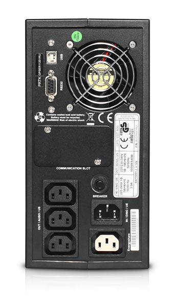 Sai Riello Vision 800VA / 640W Line Interactive - VST800 (9 minutos) - Imagen 2