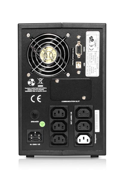 Sai Riello Vision 2000VA / 1600W Line Interactive - VST2000 (8 minutos) - Imagen 2