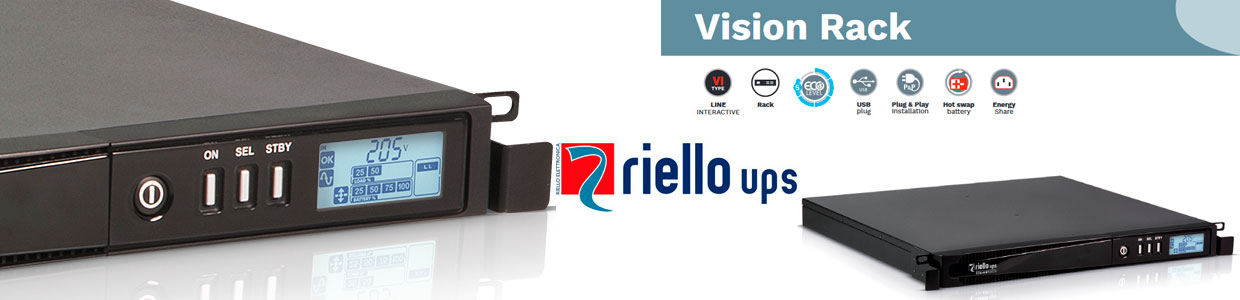 slide riello vision rack
